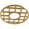 Ekena Millwork O'Neal Architectural Grade PVC Pierced Ceiling Medallion, Gold, 20"OD x 7 1/4"ID x 1/2"P CMPP20ONSGO - alternate 4